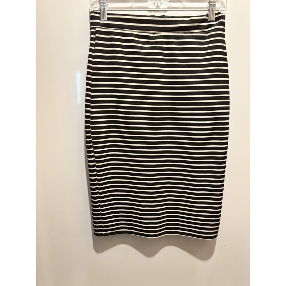 Myth Brand Black & White Striped Skirt Women's Size Medium - Picture 2 of 7